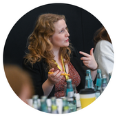 Michelle Kämpfer beim Sprechen