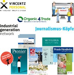 Bildcollage der Logos und Abbildungen aller vorgestellten Novitäten und des Relaunch