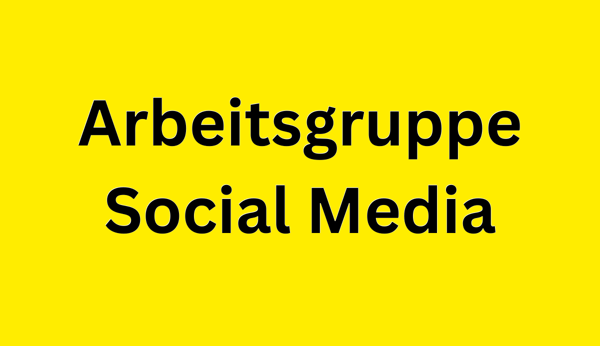 Arbeitsgruppe Social Media