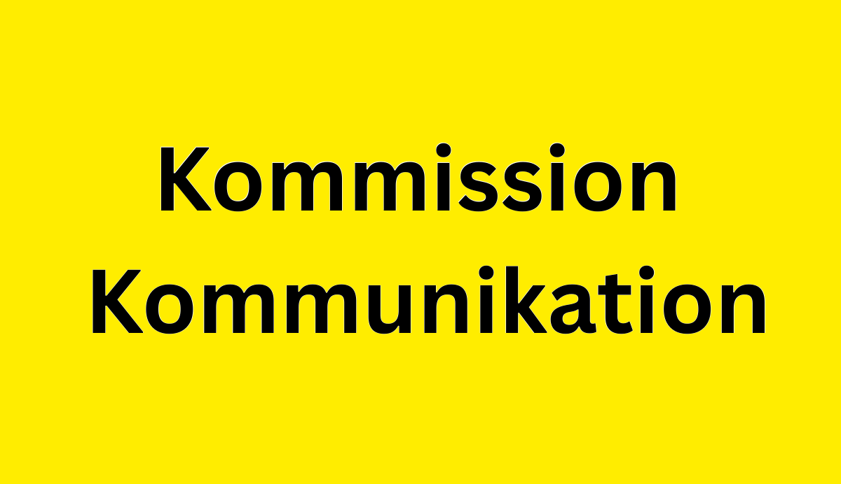 Kommission Kommuniation