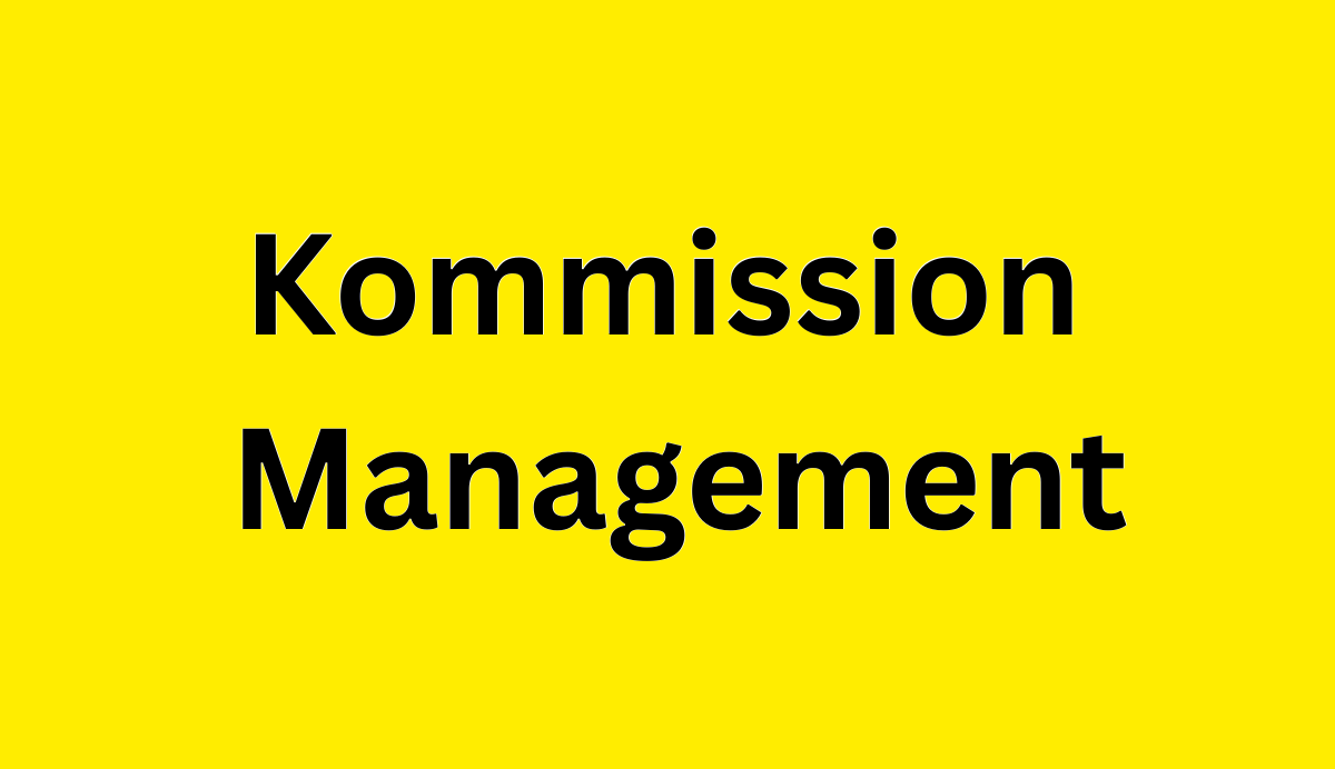 Kommission Management