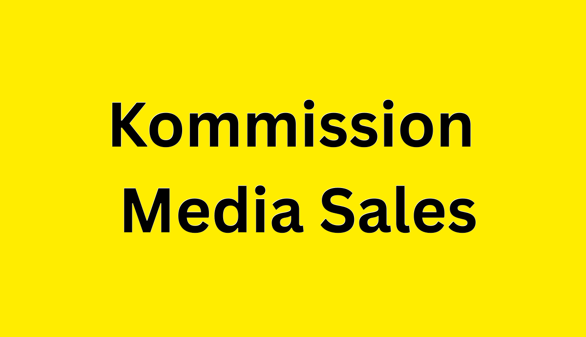Kommission Media Sales