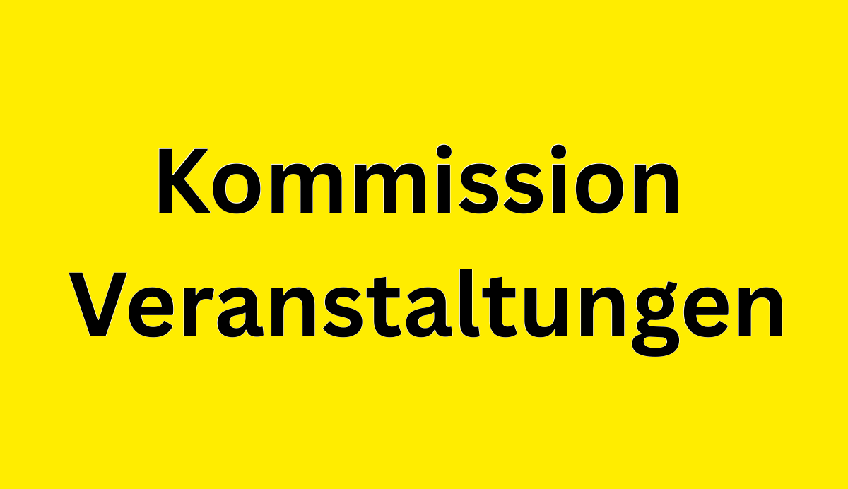 Kommission Veranstaltungen