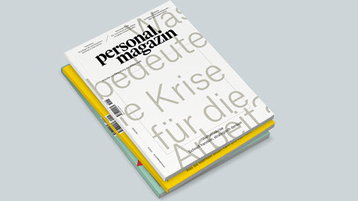 Abbildung des Titels einer Ausgabe von Personalmagazin